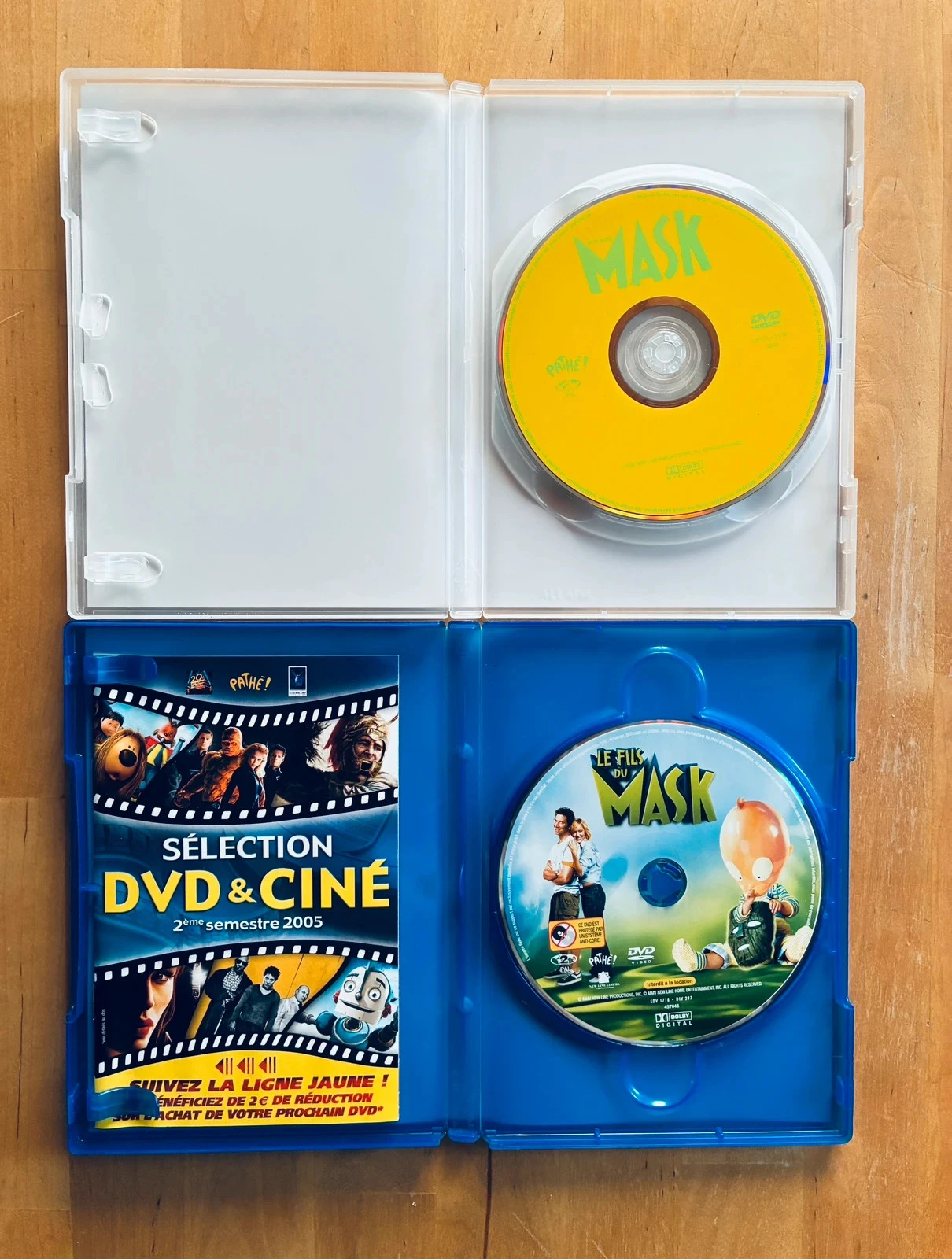 Lote 2 DVD: The Mask Jim Carrey e O Filho da Máscara. – photo 2